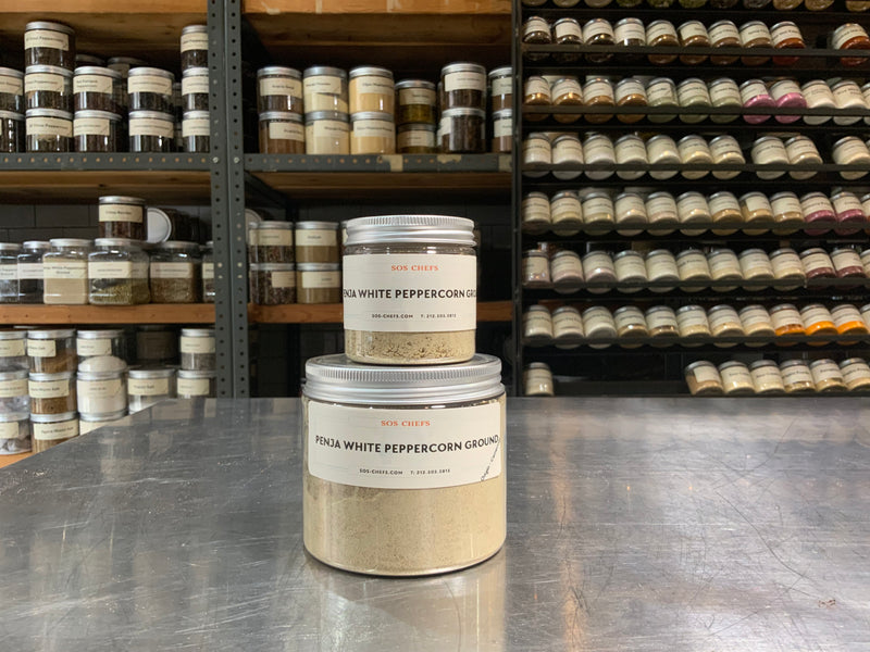 White Penja Peppercorns, Ground