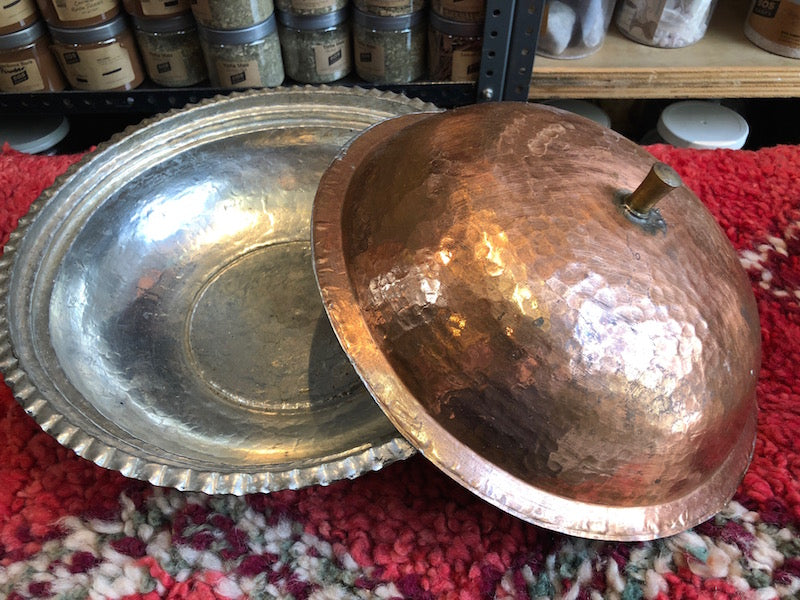 Large Silver Server Dish